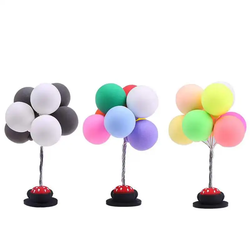 Lovely Balloon Car Decoration Charming Auto Ornaments Multicolor Mini Console Dashboard Decoration