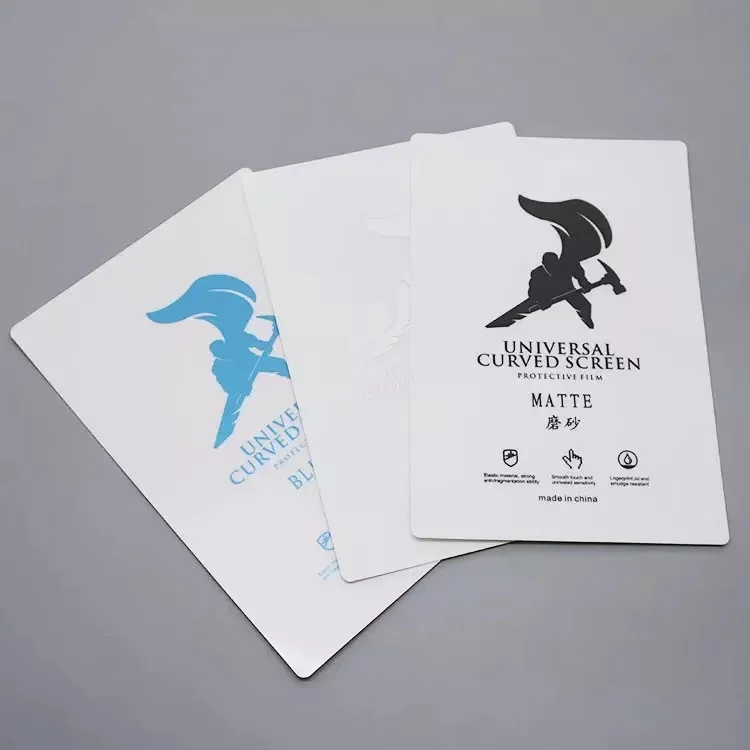 Высокопрозрачная Защитная пленка для экрана мобильного телефона из ТПУ Гидрогелевая матовая защитная пленка для телефона 18*12 см