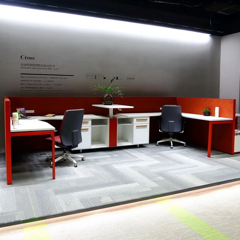 Модульные офисные перегородки для 6 человек