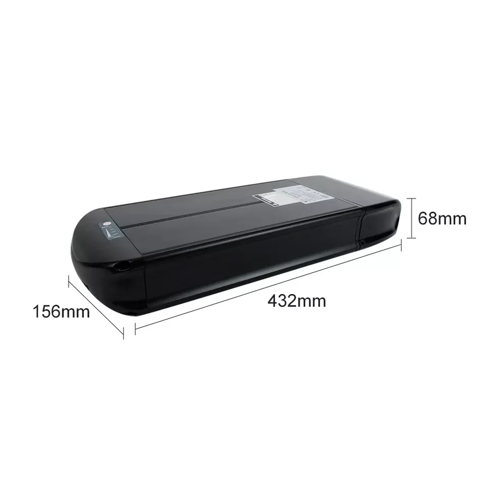 Rear Rack Post Sear 36Volt 48Volt 7.8Ah 8Ah 10Ah 12Ah 14Ah 24V 36V 48V Electric Bicycle Bike Battery for Ebike E Bike E-Bike