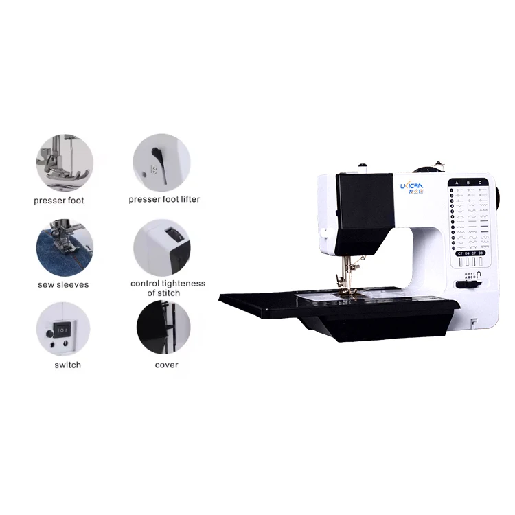 Hot Selling Sewing Machine Household Electric Multi-function Desktop Sewing Machine