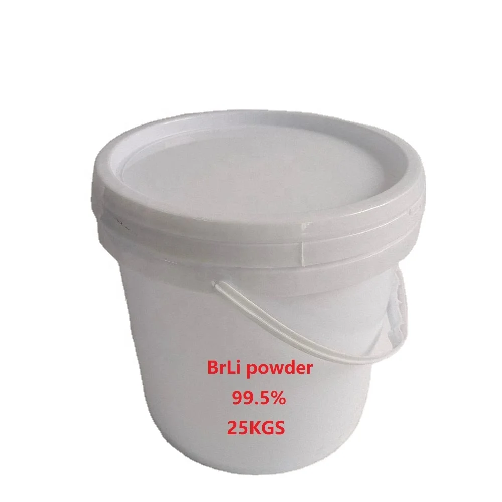 BrLi Cas 7550-35-8 Литий-бромид как высокоэффективный впитывающий водяной пар для холодильника