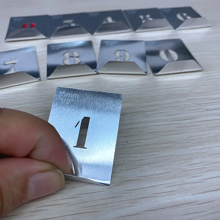 Metal Letters Decoration Alphabet Stencil Scrapbooking Photo Album Craft Dies Cards Making Decorative Mold Die cutting