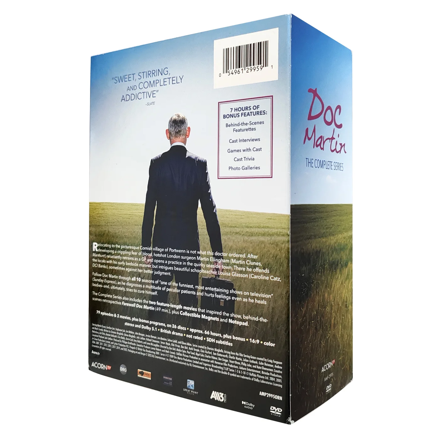 Doc Martin Season 1-10 27discs high quality & best selling DVD movies TV series fast free shipping wholesale dvd manufacturer