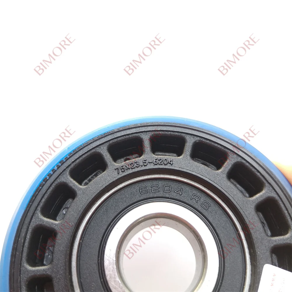 Bimore Escalator step roller OD75mm Thickness 23.5mm Bearing 6204RS Escalator Parts