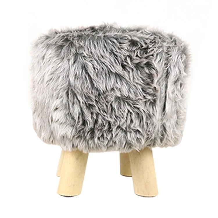 Wholesale Child Stools Wooden Leg Round Ottoman Stool Wood Legs For Chair
