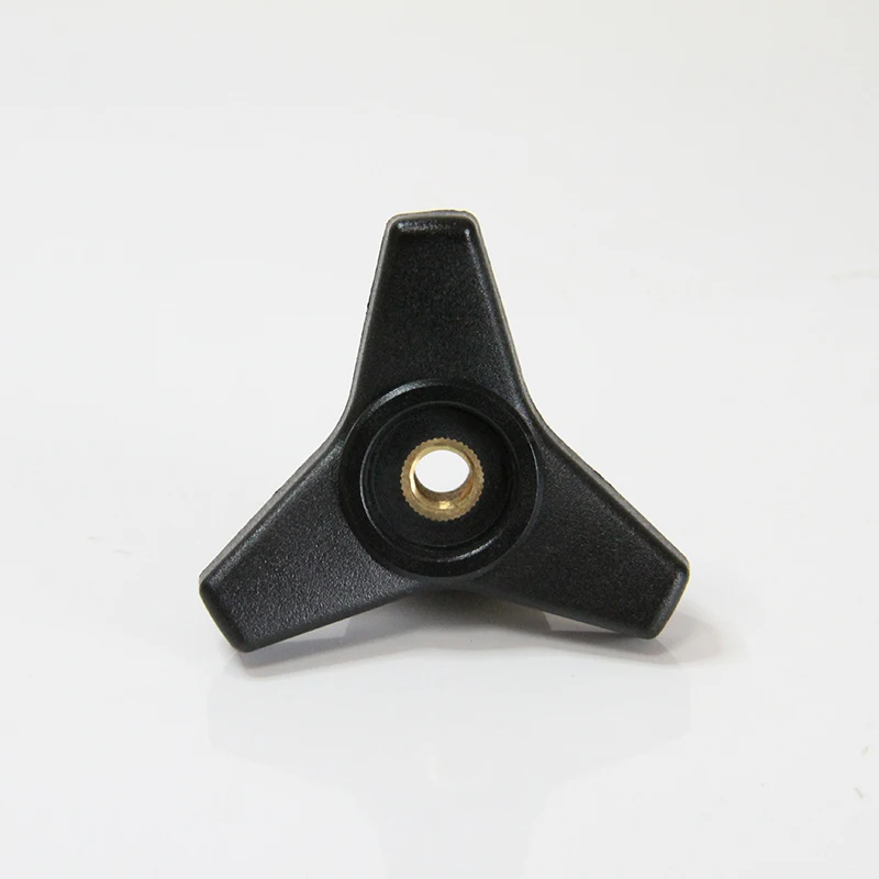 factory straight supply  nylon triangle arrow cabinet handle industrial plastic switch knob