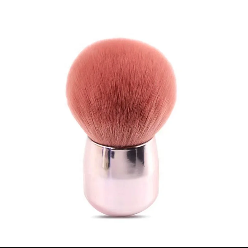 good quality makeup brush large size angled flat contour brush big fluffy powder cosmetic brush custom logo available
