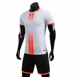 Professional Football Soccer Jersey Team Wear Uniform Kit Sublimation Sportswear Club Team Jersey & Short Wholesale OEM Custom