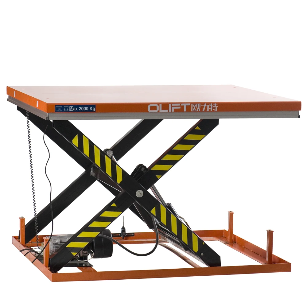 Light Weight Scissor Lift Table Scissor Work Platform Aerial Scissor Lift Platform