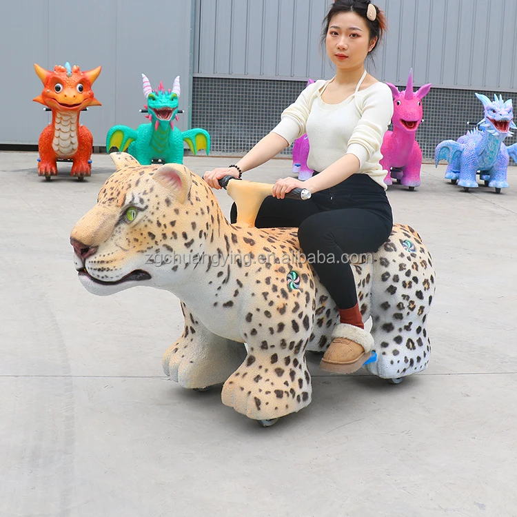 Indoor Outdoor Mall Electric Motorized Animals Mountable Children