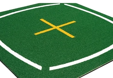 Wholesale Standard Nylon Turf Golf Range Mat Golf Hitting Mat for Golf Driving Range Backyard Screen Simulator