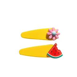 Fruit Hairpin Cute Girl Bangs Clip Set Hairpin Headdress Broken Hair Clip