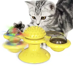 Товары для домашних животных Amazon Springer поворотная игрушка кошек колесо развлечения палка балансировочная