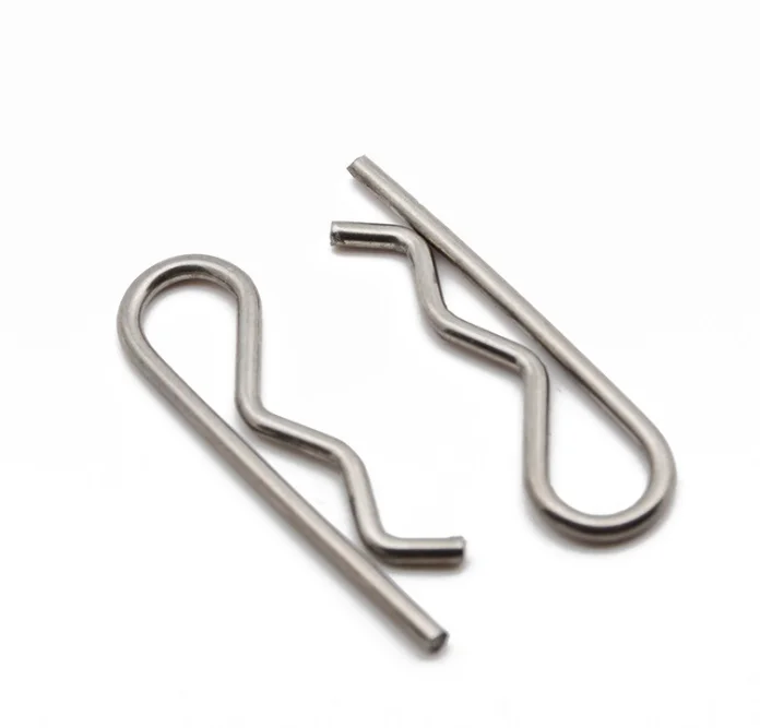 Connector Stainless Steel Safety Pin Swivel Tackle Lures Wire Forming Spring