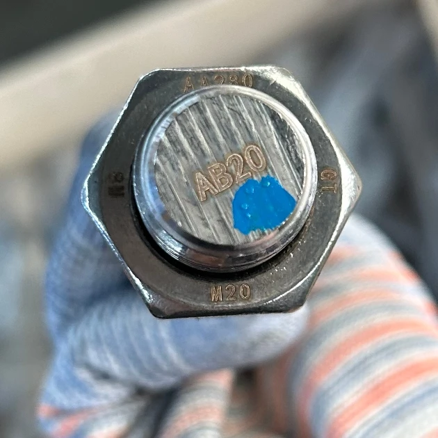 Inconel NO7718 Studs bolts bolts ASTMA283 M28 Monel ASTM B127 ASTM B473 Incoloy 800 H / HT one end thread rod