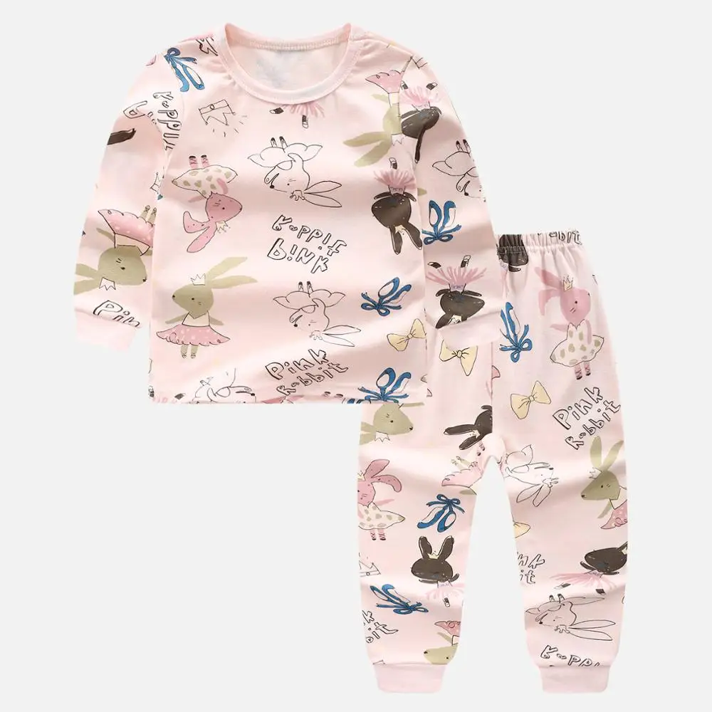 
wholesale long sleeve kids Pajamas Set Sleepwear Nightwear Nightgown 