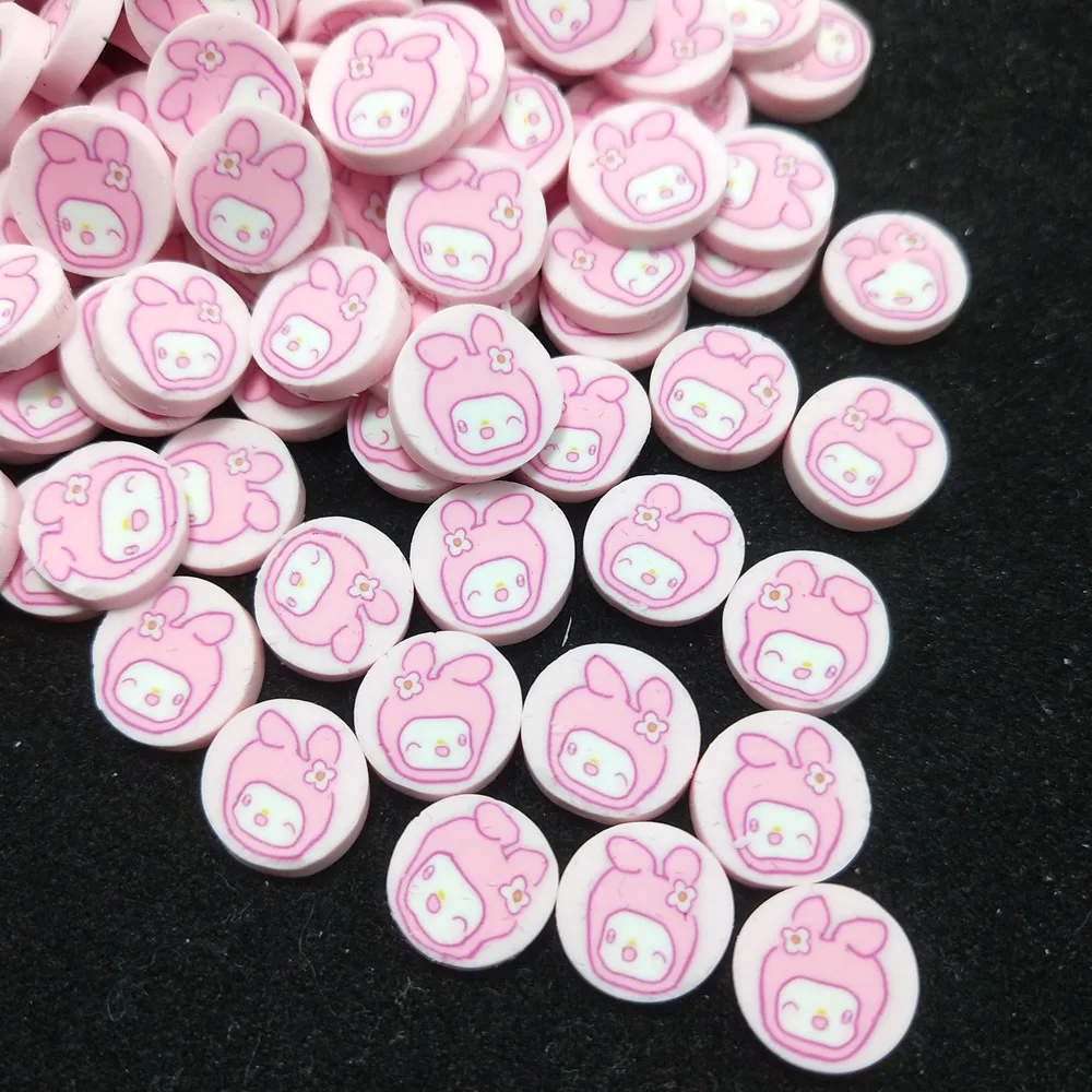 Supply 10g/bag Wholesale Price Cartoon Polymer Clay Shape Clay Slices Sprinkle Slime Craft Resin Crafts For DIY Crafts