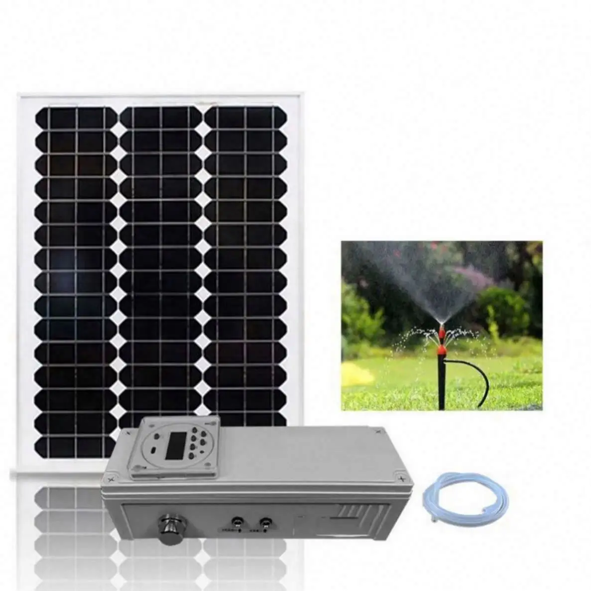 Compact Pressurized Flat Plate High Pressure Solar Water Pump