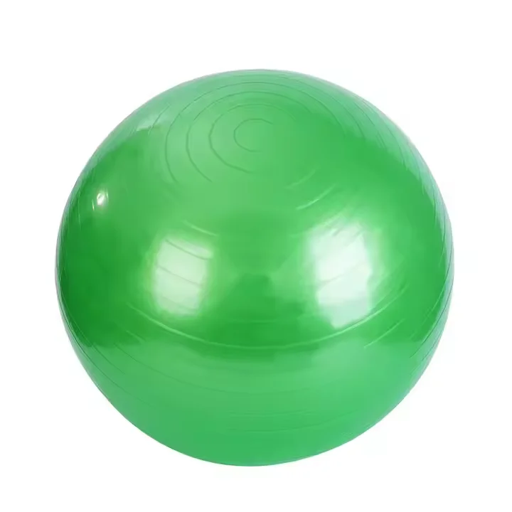 Professional PVC Balance Ball for Gym Yoga Exercise Custom Logo Anti-Burst Feature for Back Muscle Relaxation Fitness Style