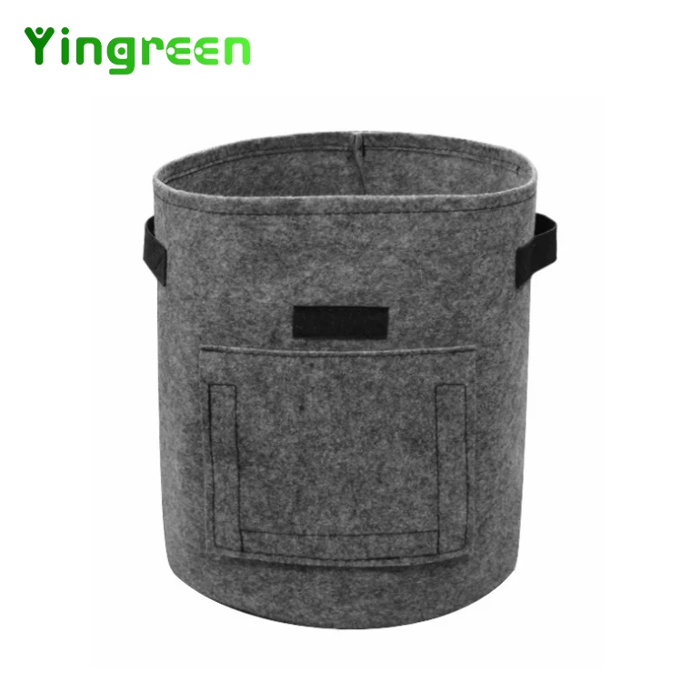 Outdoor Garden Non Woven Fabrics Customized Size Handle 5 7 10 Gallon Garden Vegetable Potato Plant Grow Bags