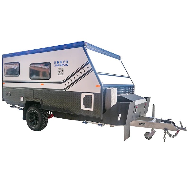 Rv Multifunctional Caravan Power Flow Strong Large Living Space Camper Travel Trailer