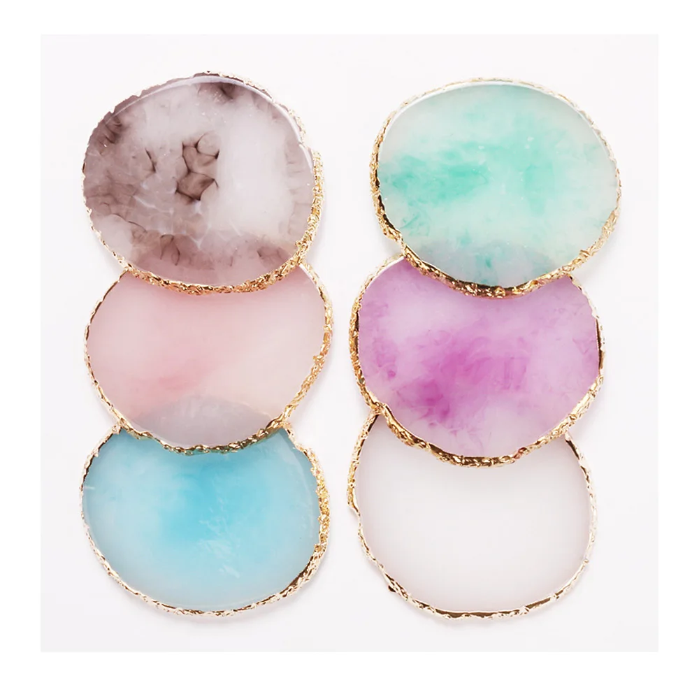 Korea Eyelash Extension Tool Crystal Individual Eyelash Glue Holder Pallet Eyelash Makeup Tool Crystal Resin Pad