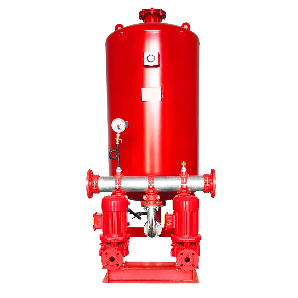 Durable use low price fire extinguishing system pressure tank fire pump unit