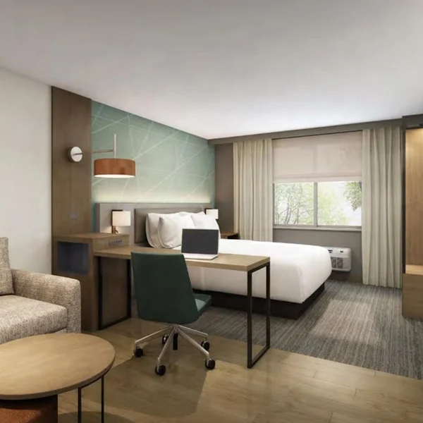 Comfort Rise & Shine hotel casegood custom resort furniture 5 star hotel bedroom sets