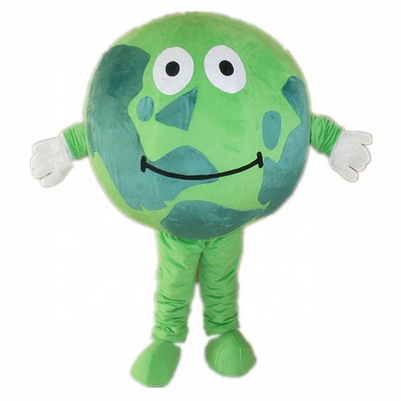 adult globe mascot costume earth costume