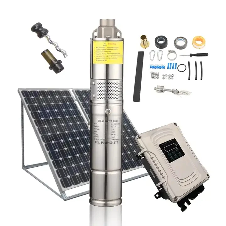Hybrid Solar Heat Pump Air To Water Stir Ling Engine Solar Water Pump 10 Kw 12V 24V Water Pump With Solar Plate