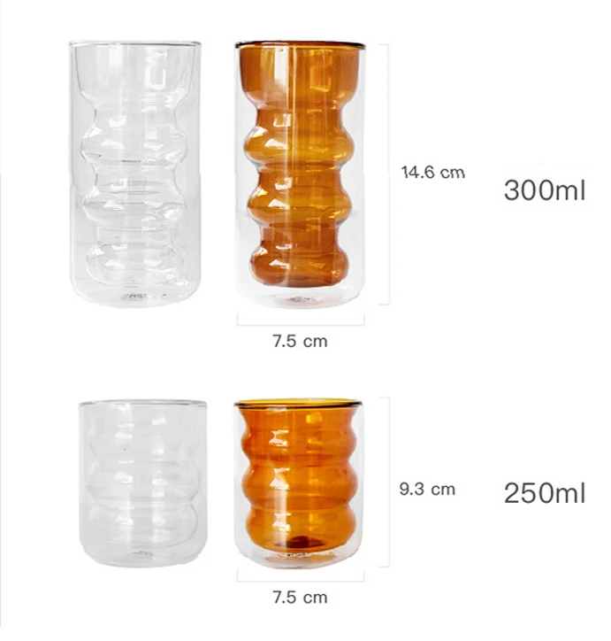 Вакуумная настенная стеклянная чаша маття с носиком