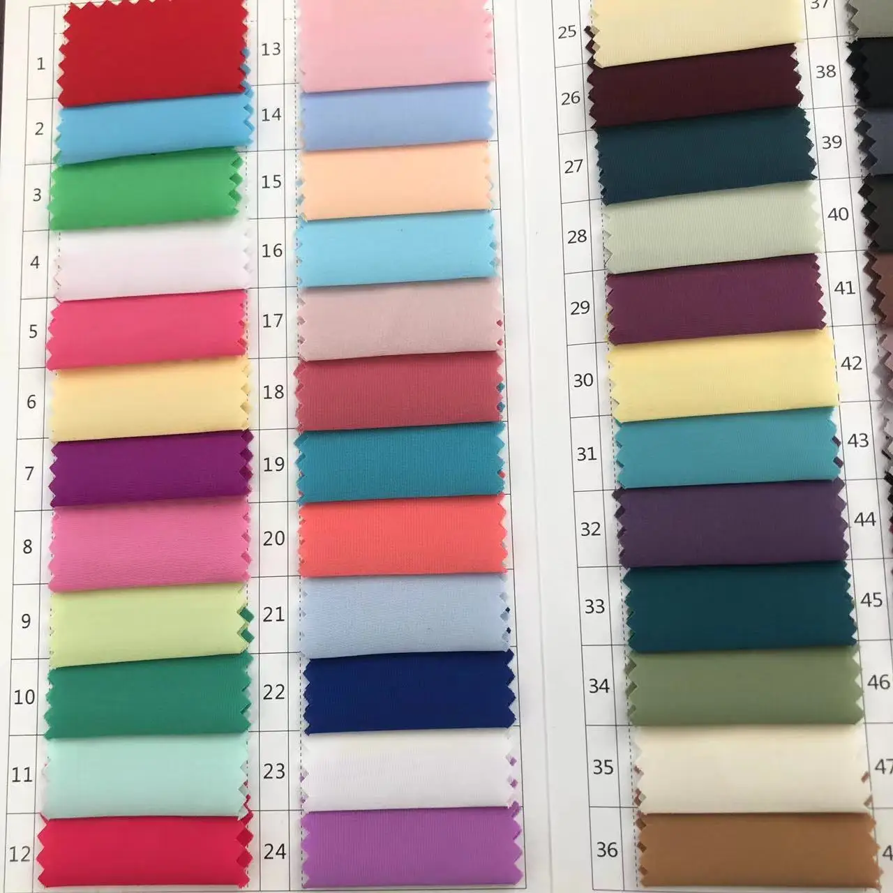 110gsm ready color spandex silk chiffon fabric for dress/spandex heavy silk chiffon for dress/ready color stretch silk chiffon