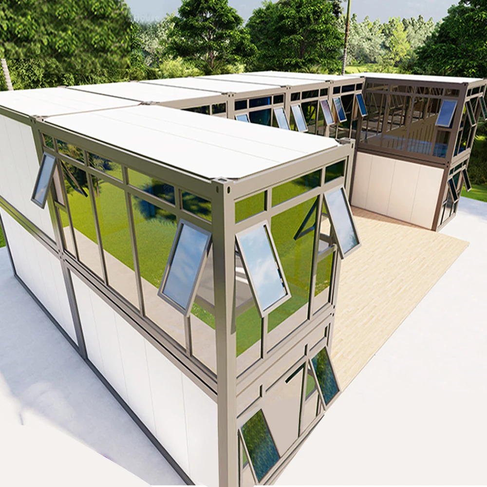 Outdoor living Container Room Modular Creative beautiful residence elegant residential container house