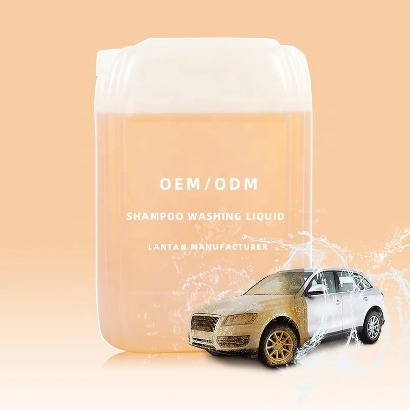 LANTAN Foamy liquid concentrated car cleaning shampoo