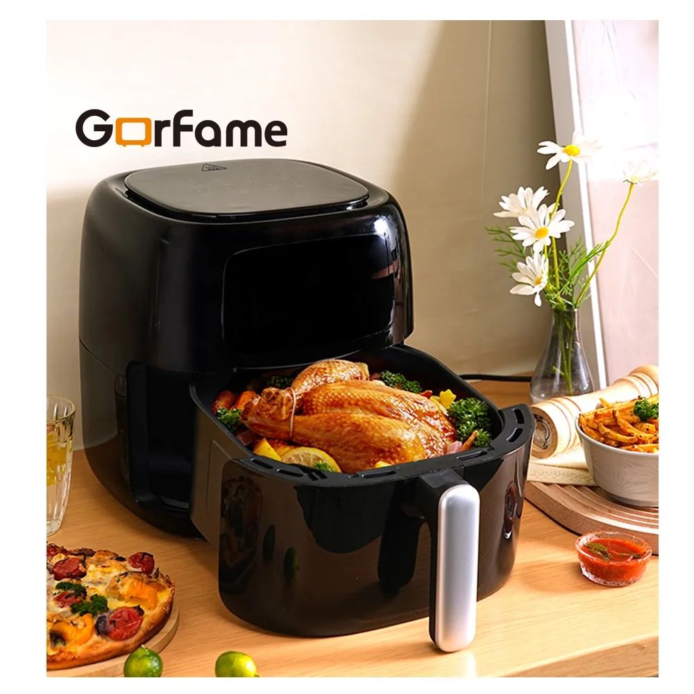 2024 HOT Sale 7 Litro Hornos-Electricos Oil Free Smart Touch Visual Screen Freidora de Aire Fryer