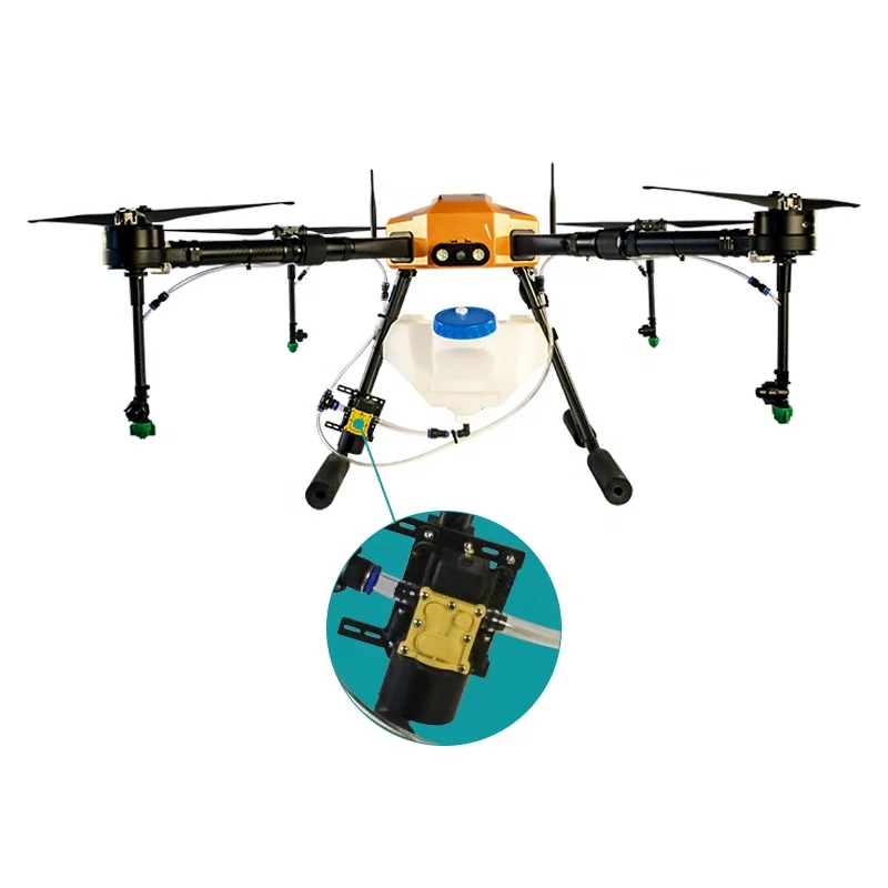 Sinochip Hot sale 10Kg payload plant protection drone for crop spraying Agricultural Drone Sprayer Agras MG-1P