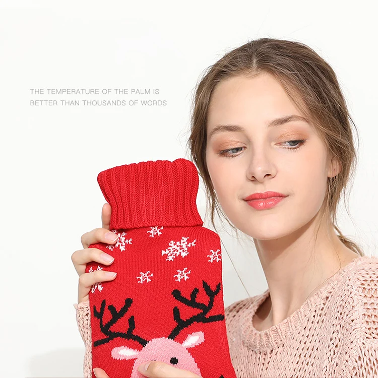 OEM/ODM Good Sale Hot and Cold Water Bottle Bag with Cover Wholesale Baby 5000ml 1L Plush Rubber