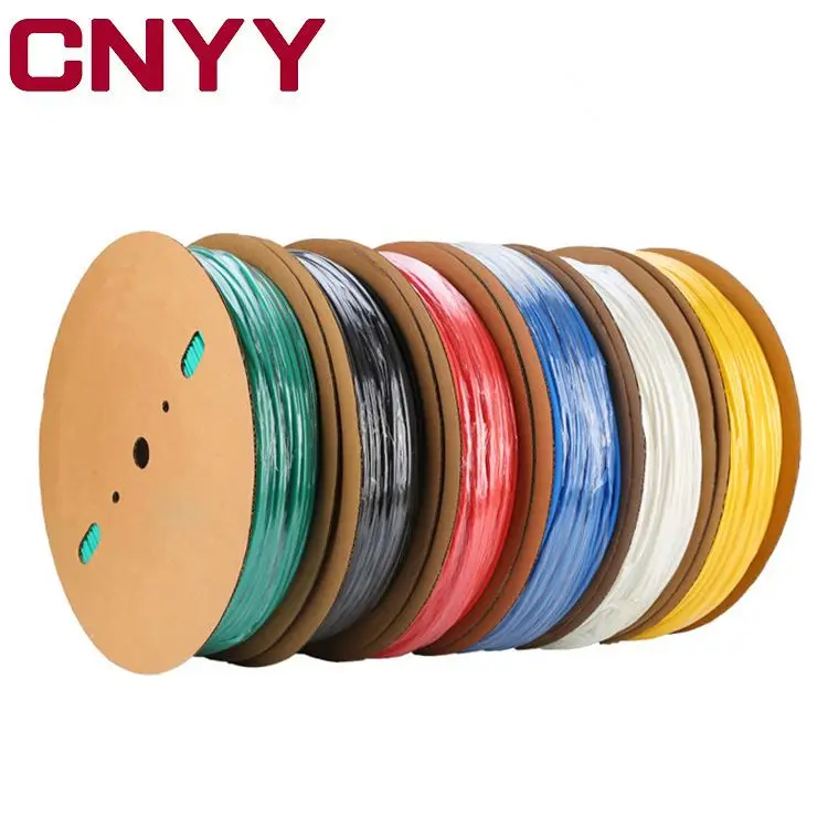 High volt Dual Wall Heat 4:1 Raychem Shrinkable Tubing Flexible Heat Shrink Plastic Pipe Sleeves Tubing For Cable