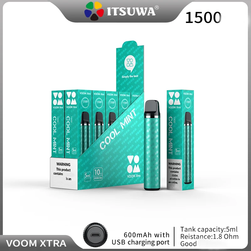 
Itsuwa Voom Xtra Ecig Vape Pen Desechable De Vapor Elctronico Electronico Cigarro 