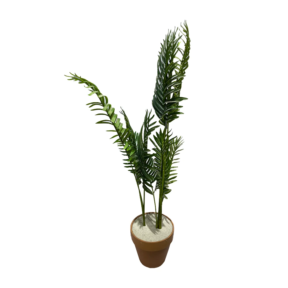 
Custom Artificial Palm Tree Artificial Potted Plants Display Props Visual Marketing 