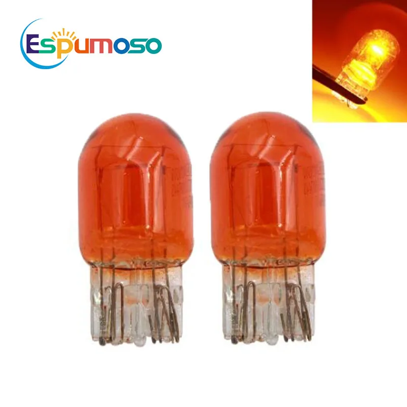 Halogen T20 1156 1157 BA15S Bulb 12V 21W T5 T10 S25 Accessory Clear Glass for Universal Autos Turn Signal Brake Backup Light