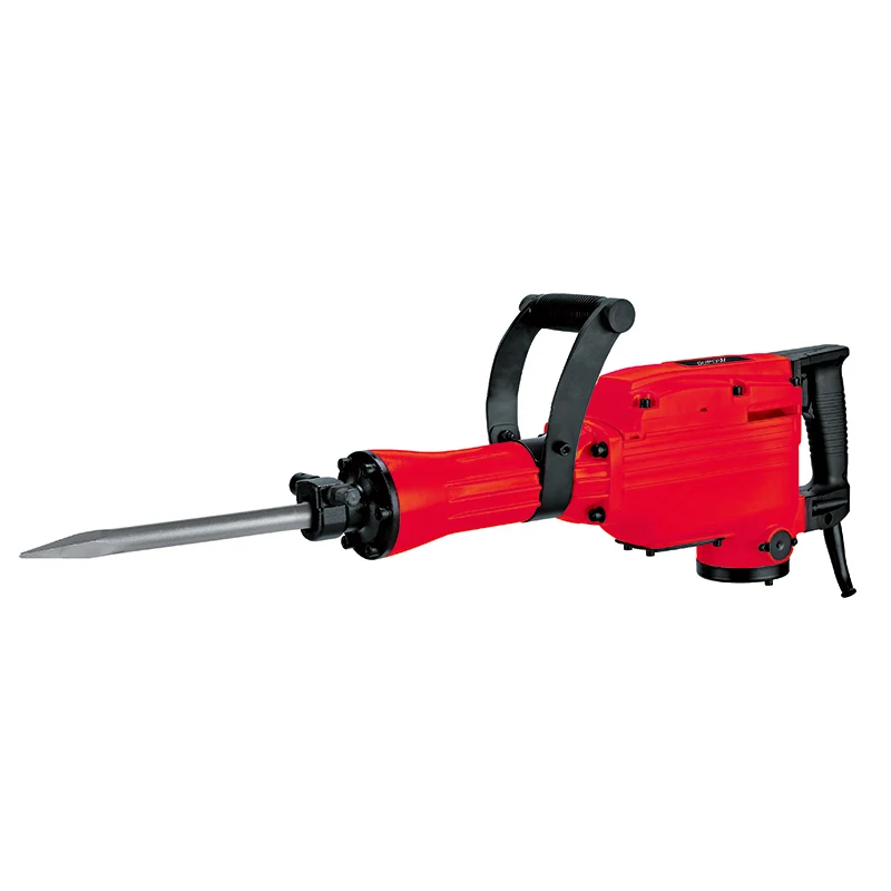A Jack Hammer 220V Heavy Duty 2200W Demolition Hammer Breaker AVS System 78J Impact Energy Jack Hammer Soft Working