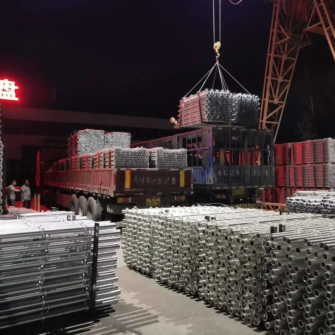 Heavy duty OD 60 ring lock scaffolding system for bridge