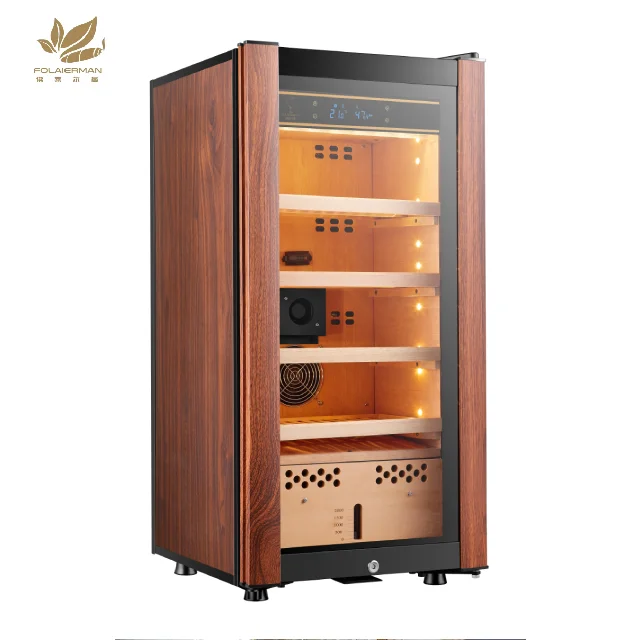 Китайский производитель, электрический холодильник, мини-хьюмидор для сигар 300 шт, электрический с кедровым деревом