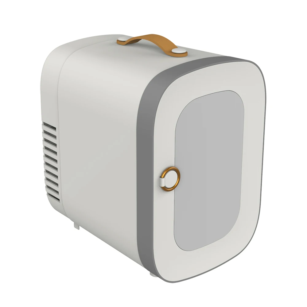 Guangdong Delong EU Transport Car Freezer 4 Liter Cooler Freezers Mini Fridge Car Fridges for Car Skincare Cold Drinkl Beer