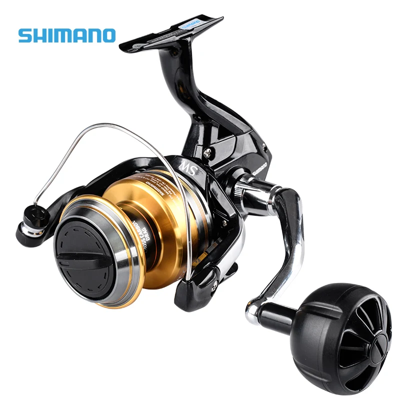 100% Original Shimano SOCORRO SW  Big Sea Fishing Reel 4+1BB 4.9:1 X-Ship Saltwater Trolling Spinning Fishing Reel