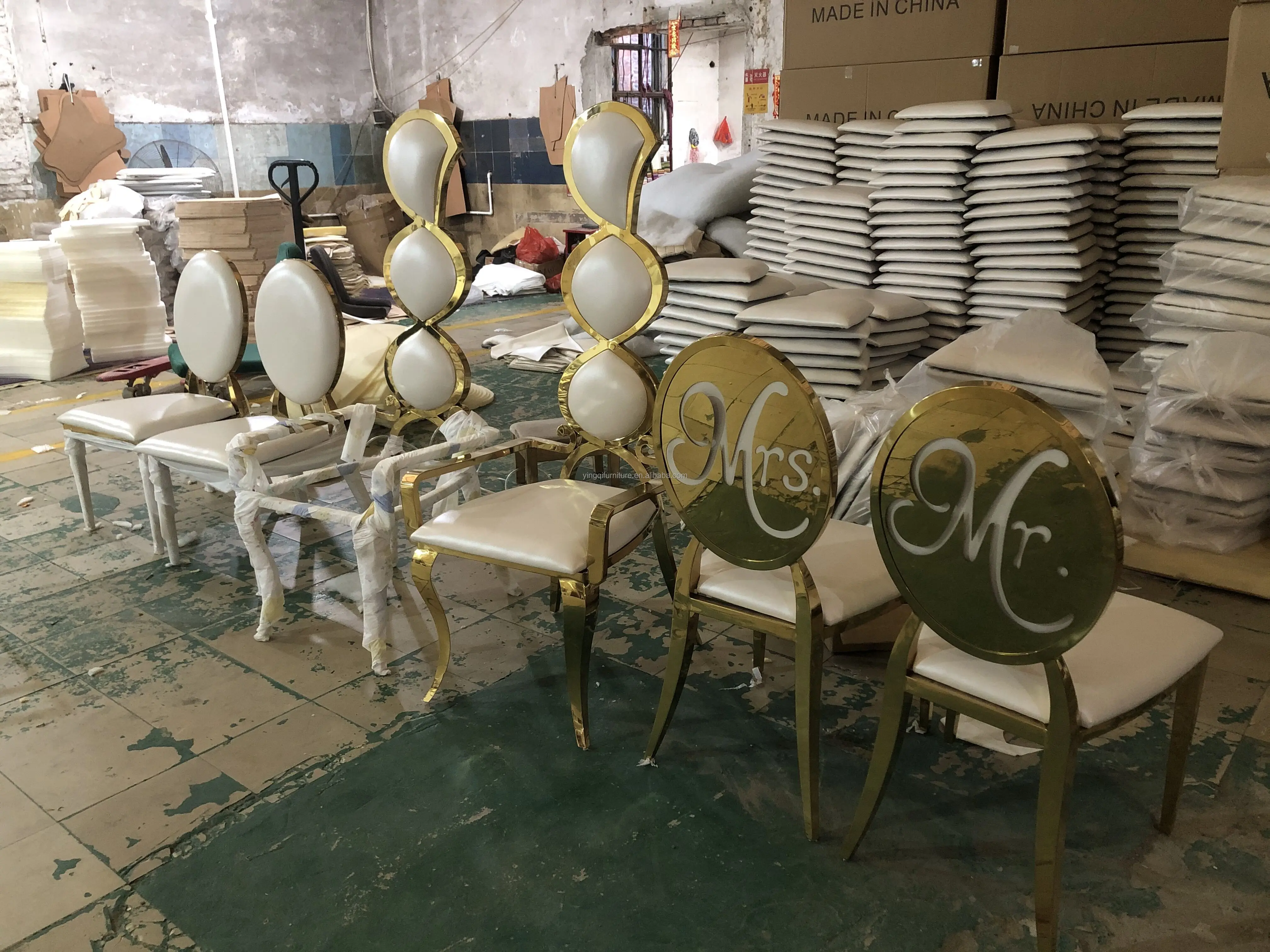 Wedding Mr & Mrs Chairs for Sale