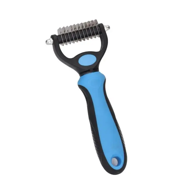 
Amazon Pet Grooming Tool Dog Dematting Comb Grooming Undercoat Rake 