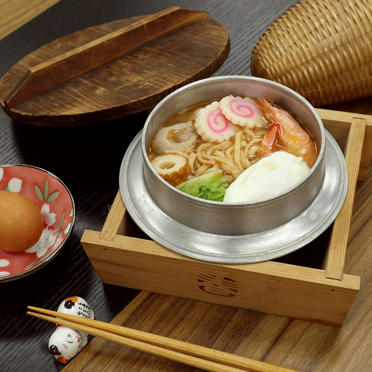 Chinese Ramen Noodles Instant Fried Egg Noodle Nabeyaki Yee Mee Noodle 325G Individually Packed